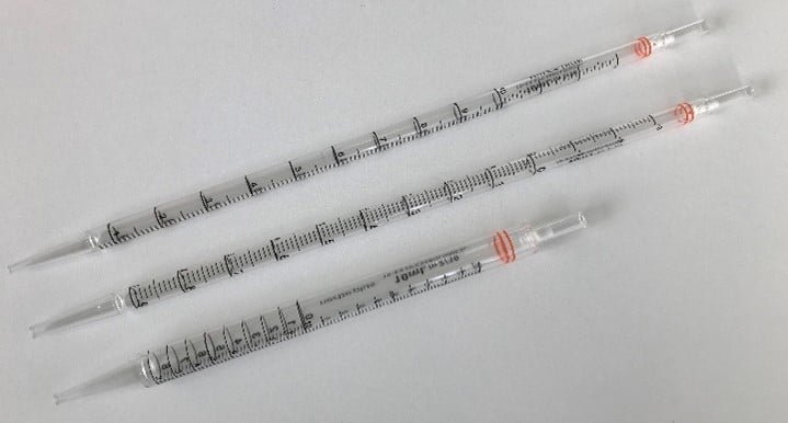Serological pipettes - Format